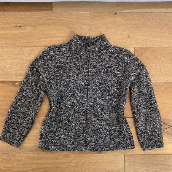 Madewell Marled Mock Neck Sweater - Picture 1 of 6